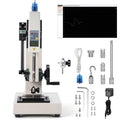 HEASOME 500n Force Gauge Push Pull Gauge with Platform Stand Manual Push Pull Test Stand with Digital Scale for Laboratory and Quality Control (us Plug)