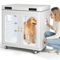 HEASOME Large Pet Dryer Box for Dogs Cats Up to 130 Lbs Breeds Quiet High Efficiency Drying Machine with Temperature Control & Function US Plug