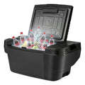 HEASOME Car Refrigerator Compatible for Tesla Model Y 4¨H~68¨H Freeze 35l Capacity and Low Noise Suv Camping Cooler