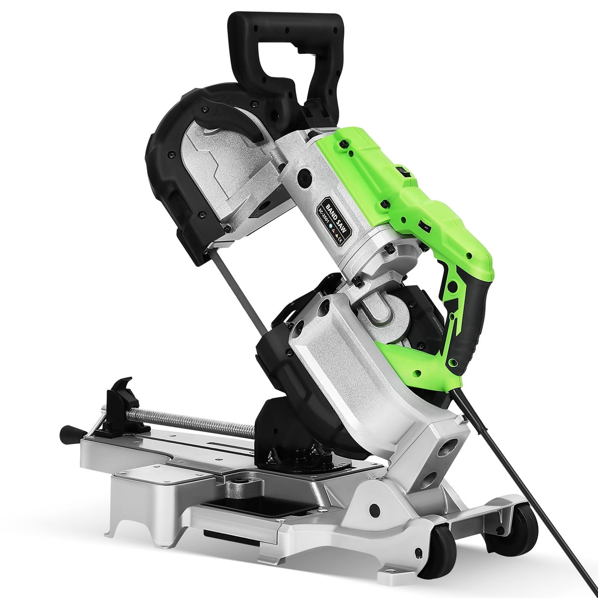 HEASOME 1234 900W 90V, 10 Amps Corded Electric Band Saws Power Saw, 6 Speeds