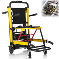 HEASOME Elderly Stair Chair Motorized Lifting Wheelchair Load Capacity 480lbs Powered Stair Climbing Wheelch for Seniors Easy Folding and Transport Us P