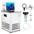 HEASOME Lab Low Temperature Recirculating Chiller Circulator 6L Cooling Liquid Bath Machine Temperature Range -20¡ãC to 100¡ãC Laboratory Water Chilling Equipment US Plug