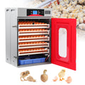 HEASOME Automatic Turning Poultry Incubator 400 Capacity Hatching Machine for Chicken Duck Goose and Quail Eggs Farm Breeding Equipment US