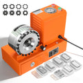 HEASOME Electric Hydraulic Hose Crimper, 110V 600W 45MPa 8 Dies, 3/8''-1-1/4'' Crimping Machine for Automotive & Agricultural Equipment