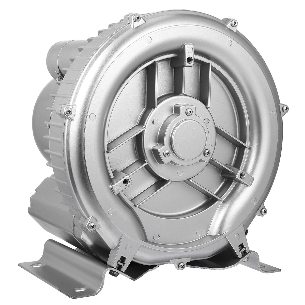 HEASOME Commercial Air Pump High Pressure 1.8kw(2.41hp) Industrial Blower for Air Blowing or Suction Sewage Aeration and Fish Pond Aquarium Us Plug