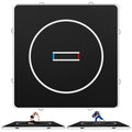 HEASOME Pvc Gymnastics Mat Thick Cushioning Quick Inflate and Deflate | Foldable Wrestling Mat for Outdoor/indoor Sports Mma Boxing Tumbling (3x3m)