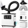 HEASOME Fume Extractor 17m/s Wind Speed Smoke Purifier for Odor and Fume Removal Solder Extractor Compact